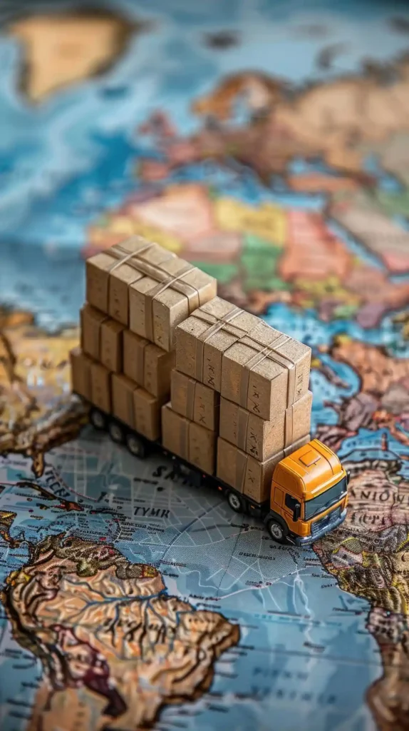 Transporte para la exportación