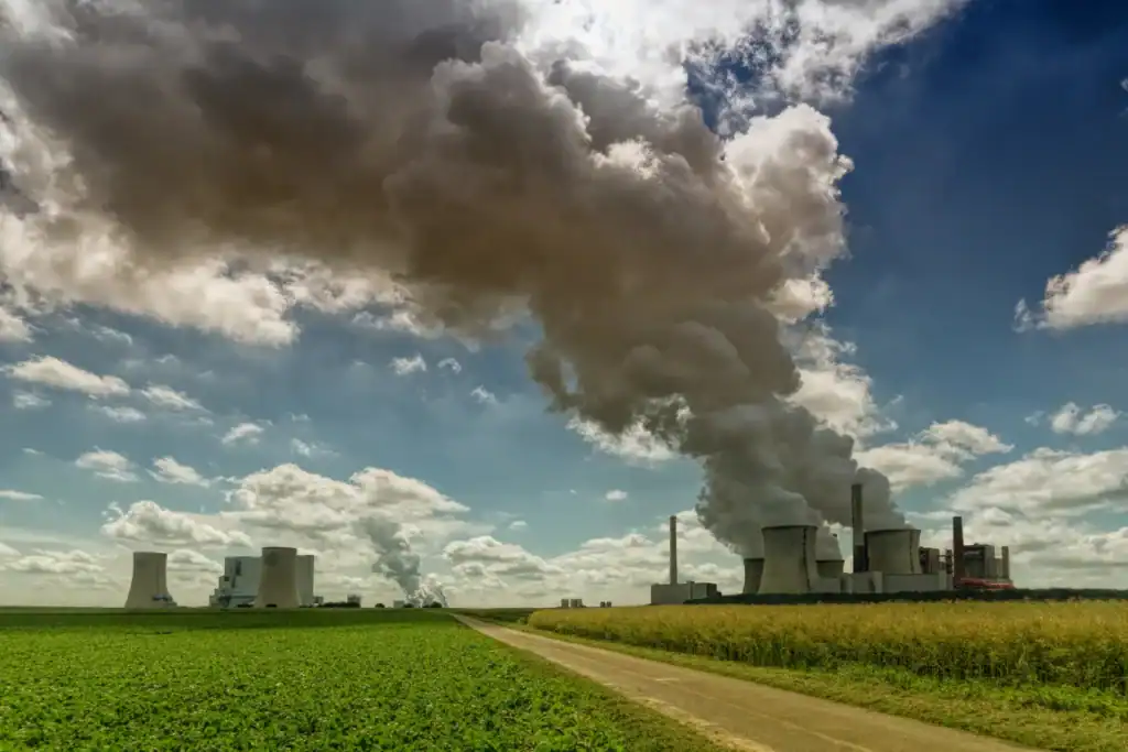 Emissions from the manufacture of imported materials.