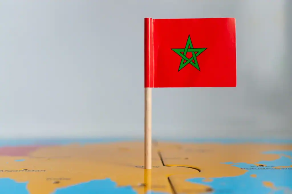 Importing goods from Morocco.
